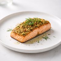 Salmon with Dijon and Dill