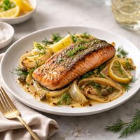Salmon with Fennel