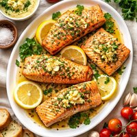 Salmon with Irish Lemon Butter