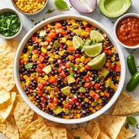 Salsa Corn Bean Dip