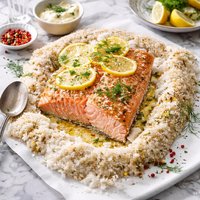 Salt Roasted Salmon