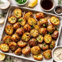 Salt Vinegar Roasted Potatoes