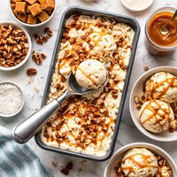 Salted Caramel Crunch Ice Cream
