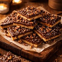 Saltine Cracker Toffee Crust