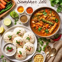 Sambhar Idli