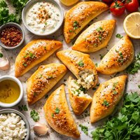 Sambusaks Cheese Filled Pastries