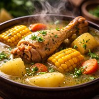 Sancocho De Gallina Colombian Chicken Soup