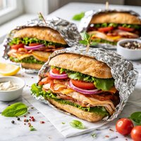 Sandwiches in Foil