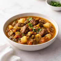 Santa Fe Beef and Green Chile Stew