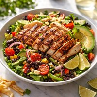 Santa Fe Chicken Black Bean Salad