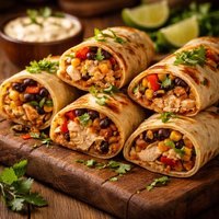 Santa Fe Chicken Rollups