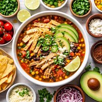 Santa Fe Chicken Tortilla Soup