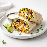Santa Fe Grilled Chicken Salad Wrap