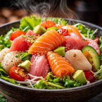 Sashimi Salad