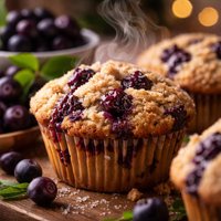 Saskatoon Berry Muffins