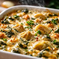 Sassy Baked Artichoke Dip