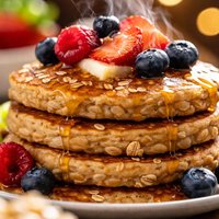Sassy Oatmeal Pancakes