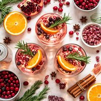 Sassy Wine Spritzer for the Holidays
