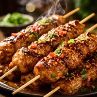 Satay Chicken Skewers