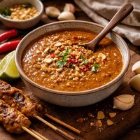 Satay Kuah Sauce Spicy Peanut Sauce