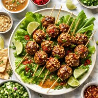 Satay Meatballs
