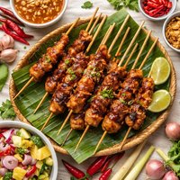 Sate Babi or Ayam