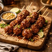 Sate Meatballs