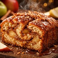 Saucy Apple Swirl Cake