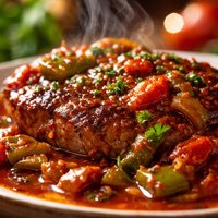Saucy Cajun Round Steak
