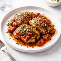 Saucy Italian Style Chicken Thighs