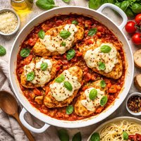 Saucy Mozzarella Chicken