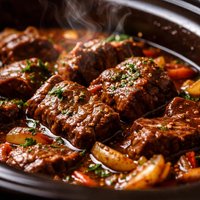 Saucy Slowcooker Steak