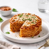 Saucy Spaghetti Pie