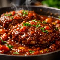 Saucy Stewed Burgers