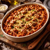 Saucy Twist Pork Casserole