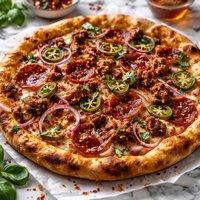 Saucy Wenches Spicy Pizza