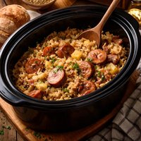Sauerkraut and Sausage Crock Pot