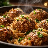 Sauerkraut Meatballs
