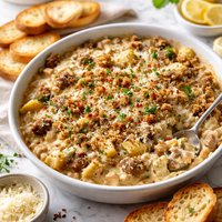 Sausage and Artichoke Dip