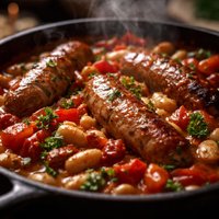 Sausage and Bean Casserole