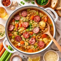 Sausage and Cabbage Soup