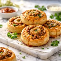 Sausage and Cheese Pinwheels