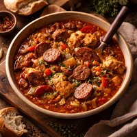 Sausage and Chicken Stew