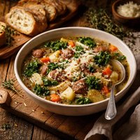 Sausage and Fennel Soup