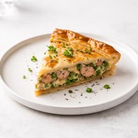Sausage and Green Pea Pie