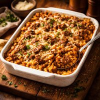 Sausage and Macaroni Bake