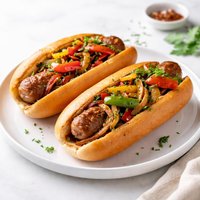 Sausage and Peppers Sandwiches
