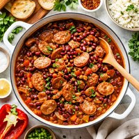 Sausage and Red Bean Stew