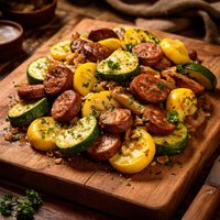 Sausage and Summer Squash