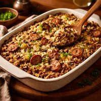 Sausage and Wild Rice Casserole
